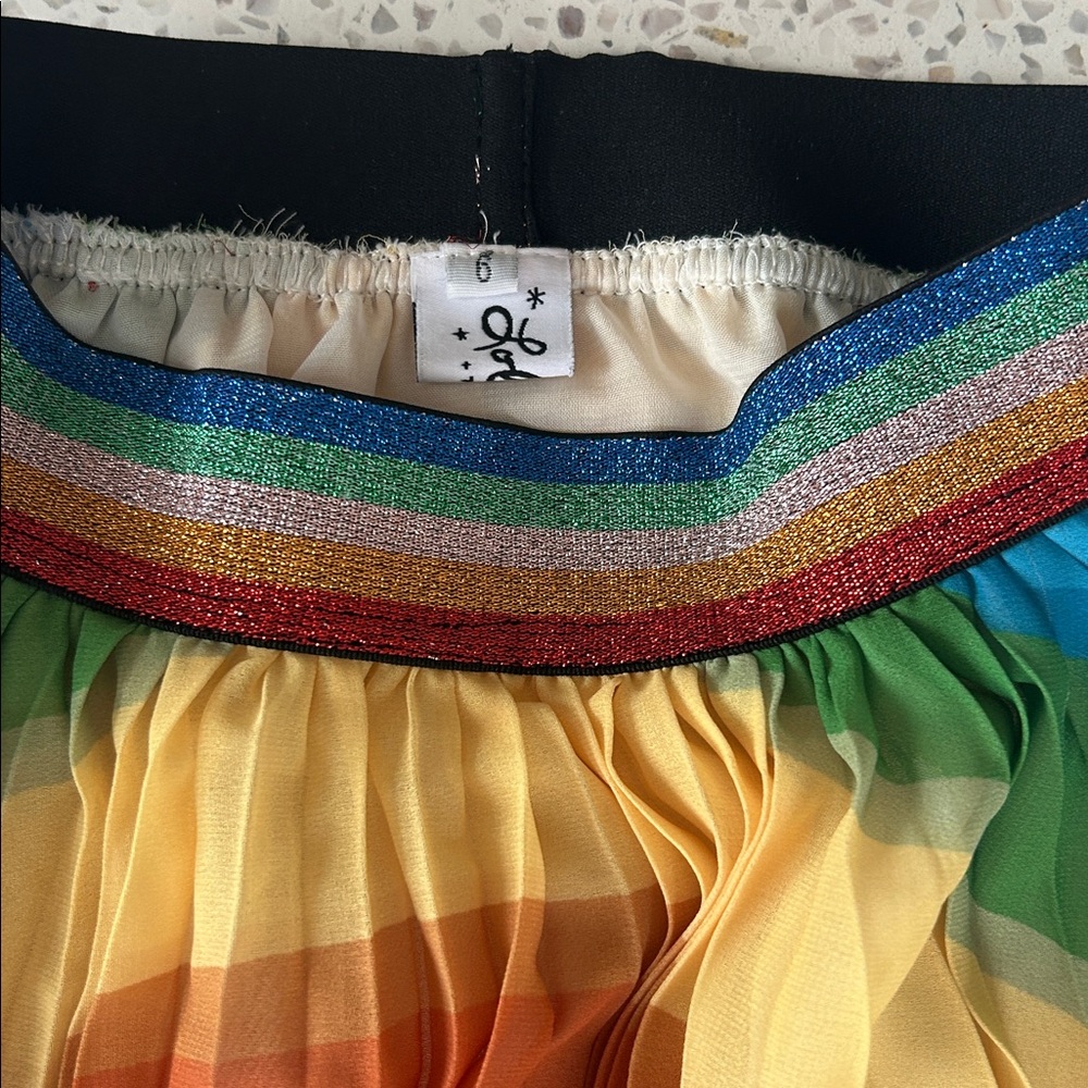 Lola and the Boys rainbow skirt - Picture 2 of 2